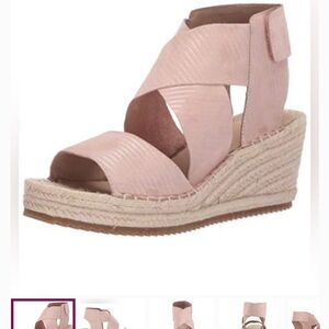 Eileen Fisher Blush Espadrille Wedges